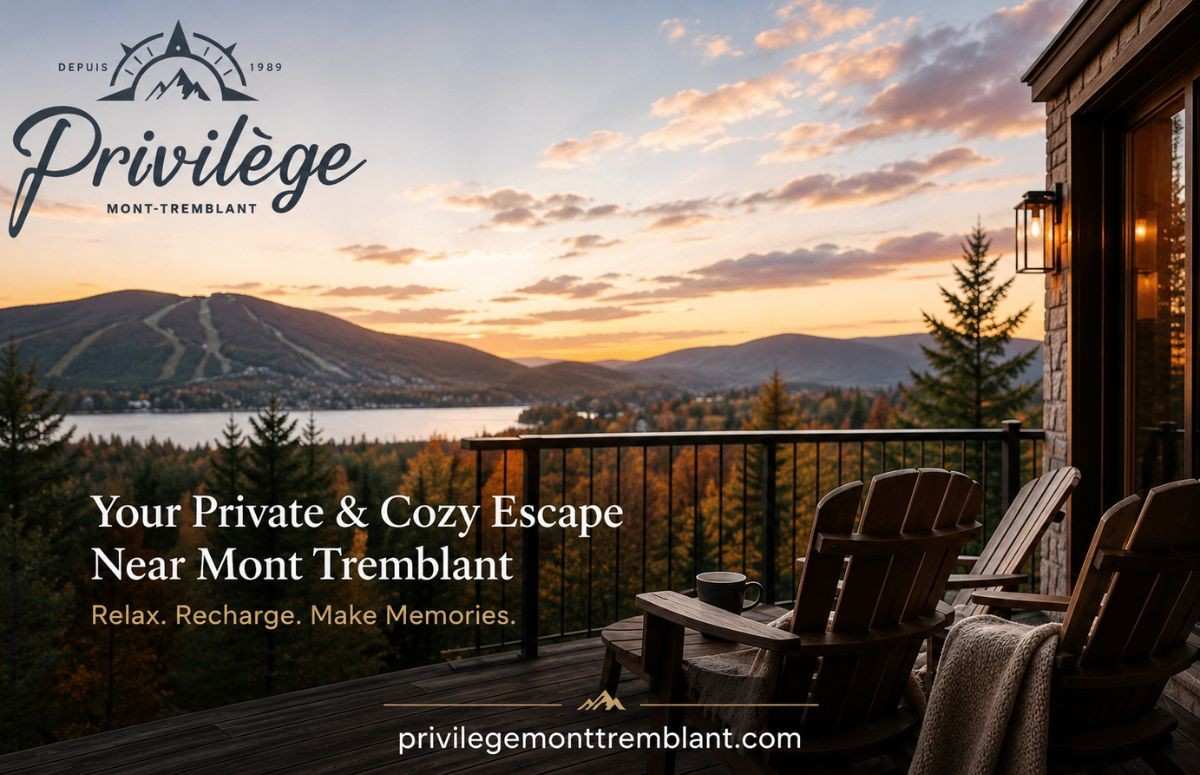 private and cozy lodging near Mont-Tremblant