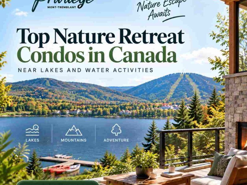 top nature retreat condos in Canada